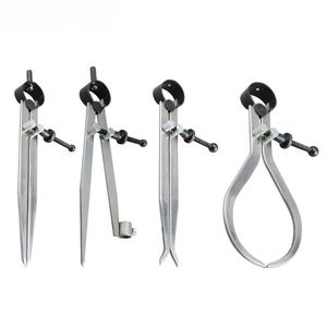 Platte been vaste moer vergrendeling binnen buiten lente remklauw divider - Product Image 1