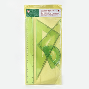 Ensemble de 4 règles droites de 30 cm pour le dessin, la mesure, l'école, le bureau et les étudiants, papeterie promotionnelle - Product Image 3