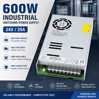 Alimentation à découpage haute efficacité LRS-600-12 en aluminium 600W 12V 50A à sortie unique AC/DC SMPS 1U profil bas pour imprimante 3D