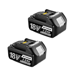 ก้อนแบตเตอรี่ Li-ion 18V 3.0Ah Vctpower พร้อมที่ชาร์จ DC18RF สำหรับเครื่องมือไฟฟ้า - Product Image 1