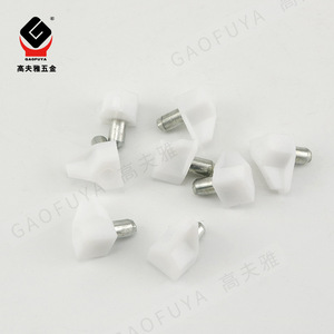 Soportes de plástico Gaofuya para estantes con clavijas metálicas para uso en muebles y divisiones - Product Image 1