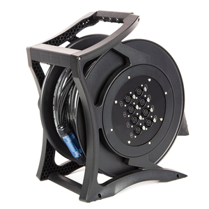 Snd532 Chuyên Nghiệp <span class=keywords><strong>Xlr</strong></span> Rắn Cáp Xe Đẩy Giỏ Hàng Với Khóa Trống Nhôm <span class=keywords><strong>Splitter</strong></span> Cho Sống Âm Thanh Sân Khấu Phòng Thu Âm - Product Image 1