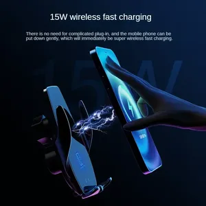 Support de téléphone pour écran de voiture <span class=keywords><strong>BMW</strong></span> Série <span class=keywords><strong>7</strong></span> G11 2016-<span class=keywords><strong>2022</strong></span>, chargeur sans fil, navigation, intérieur, taille 10,25/10,3 pouces - Product Image 5