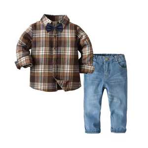 Ensemble de vêtements pour garçons tendance, chemise et pantalon - Product Image 6