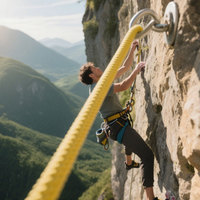 Corde tressée en fibre d'aramide haute résistance 1-30mm ignifuge et résistant à la chaleur pour l'emballage