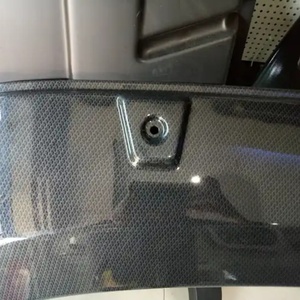 ขายดี! บังโคลนล้อรถยนต์ Ranger T9 วัสดุ ABS ลายคาร์บอนไฟเบอร์ สีดำ ทรงเพรียวบาง สไตล์ออฟโรด - Product Image 4