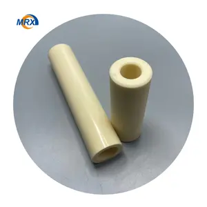 Tubería de cerámica de alúmina Industrial resistente al calor, tubo de cerámica de alta pureza