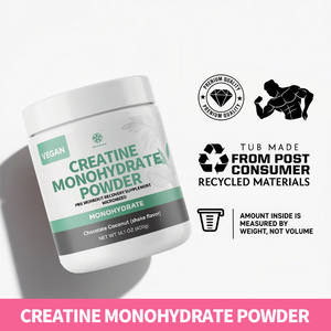 Oem Creatine Monohydraat Bulkpoeder Supplement Ondersteuning Magere Spiergroei Prestatie Gezondheid Van De Hersenen - Product Image 4