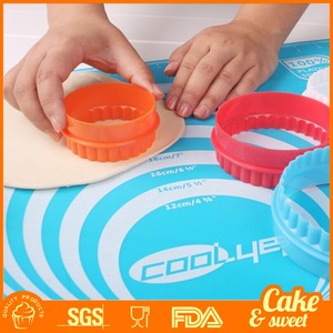 5 Cái Bộ Tem Dập Nổi Dụng Cụ Cắt Bánh Quy Hình Tròn 3d Hai Mặt Bằng Nhựa - Product Image 6