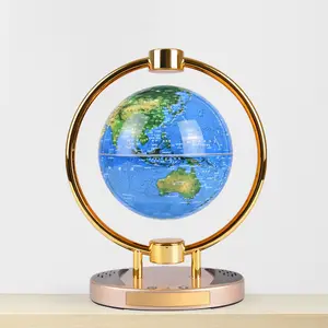 New Product Ideas Maglev World Globe Fashion Gift Home Decoration Teaching Maglev Led Magnetic Levitation Globe