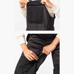 Pantalones de Esquí Alpine PRO Personalizados con Logotipo OEM, Unisex, Impermeables 10,000mm, Cortavientos, con Faldón Desmontable, 100% Poliéster - Product Image 4