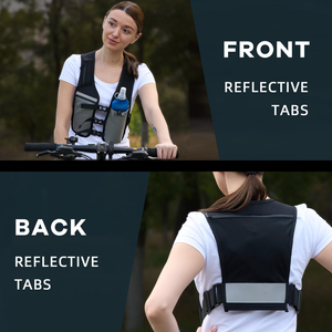 Sac de course à pied personnalisé Bestbag HB032, léger, imperméable, pour la course à pied et le cyclisme en plein air, avec réflecteur, gilet d'hydratation pour la course à pied - Product Image 5