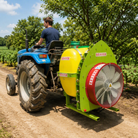 Pulvérisateur agricole haute productivité, neuf, avec atomiseur et pompe de désinfection incluse, pulvérisateur à brouillard, pulvérisateur à air comprimé
