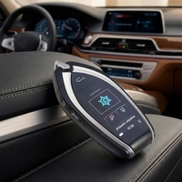 Aksesoris Elektronik, Kunci LCD 3 Tombol Mewah, Kompatibel dengan 100% Model Start Satu Tombol, Menambahkan Fitur Masuk Tanpa Kunci Empat Pintu