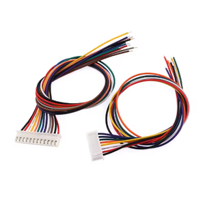 Kabel Harness Konektor Custom JST Xh <span class=keywords><strong>2</strong></span>.54 mm <span class=keywords><strong>2</strong></span> <span class=keywords><strong>3</strong></span> 4 5 6 Pin dengan Selubung PVC dan Pelindung Jalinan - Product Image 4