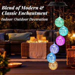 Luci Solari da Giardino LED Lampada a Sfera Marocchina per Esterni Impermeabile - Product Image 6
