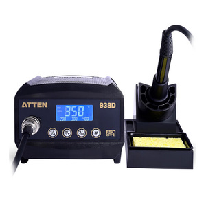 <span class=keywords><strong>Fer</strong></span> à <span class=keywords><strong>souder</strong></span> électrique ATTEN 60W AT938D, qualité industrielle, affichage numérique, antistatique, station de soudage à température constante - Product Image 1