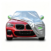Housse de voiture de luxe en tissu Oxford résistant à l'eau pour l'extérieur, protection UV, anti-rayures, isolation solaire, protège la peinture de la voiture
