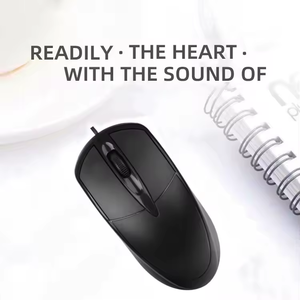 High Quality Custom Mini Usb Wired Optical Mouse Led Backlit <b>Gaming</b> Style for Desktop Laptop Right Hand Orientation Waterproof - Product Image 3