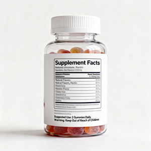 OEM/ODM วิตามินกัมมี่ <span class=keywords><strong>NAC</strong></span> แอล-ซิสเทอีน 600 มก. สำหรับผู้ใหญ่ อาหารเสริม <span class=keywords><strong>NAC</strong></span> เพื่อเสริมสร้างภูมิคุ้มกัน บำรุงปอด ตับ และระบบย่อยอาหาร - Product Image 3