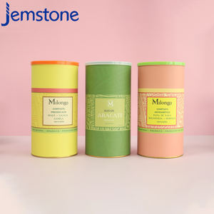 Emballage en tube de carton écologique personnalisé pour mélange de thé, emballage en tube en aluminium de qualité alimentaire pour café et thé en vrac - Product Image 1