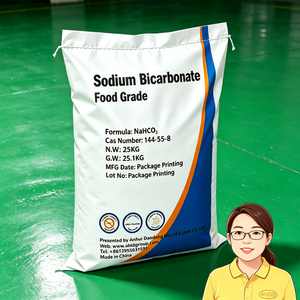 <span class=keywords><strong>Bicarbonate</strong></span> <span class=keywords><strong>de</strong></span> <span class=keywords><strong>soude</strong></span> <span class=keywords><strong>de</strong></span> qualité alimentaire 99,2 % min. à bas prix, livraison rapide, sac <span class=keywords><strong>de</strong></span> 25 kg pour la pâtisserie, les boissons, la marinade <span class=keywords><strong>de</strong></span> viande, le nettoyage - Product Image 4