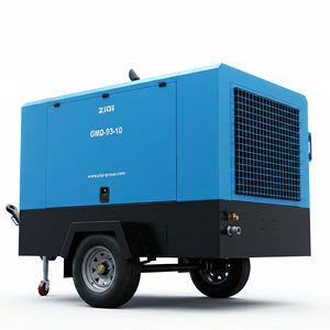 <span class=keywords><strong>Compresseur</strong></span> d'air à vis diesel mobile 96KW 130HP 7 Bar 100 PSI <span class=keywords><strong>pour</strong></span> <span class=keywords><strong>sablage</strong></span>, nettoyage des surfaces routières, outils pneumatiques, remorquable - Product Image 3