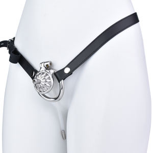 फूल आकार पुरुष मुर्गा पिंजरे शुद्धता उपकरण बीडीएसएम बंधन के साथ बीडीएसएम बंधन गियर - Product Image 1