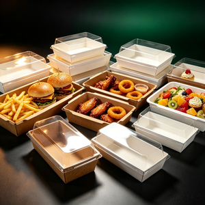 Kahverengi Kraft Kağıt Fildişi Karton Tiramisu Kek Rulo Kağıt Kutu Sandviç Kremalı Tart Paketleme Kutusu Ekmek <span class=keywords><strong>Burger</strong></span> Paketleme Kutusu - Product Image 1