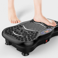 Plateforme vibrante Zoshine moderne ultra-mince pour l'amincissement corporel, machine d'exercice durable, mini plateforme vibrante 4D incurvée pour entraînement corporel