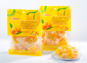 Caramelos de Goma con Jugo de Mango Maduro Pelable 270g, Delicioso Snack Tropical Suave y Bocado, Hecho con Delicioso Sabor Frutal - Product Image 2