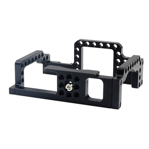 Plataforma de jaula de cámara de aleación de aluminio para <span class=keywords><strong>Canon</strong></span> <span class=keywords><strong>M50</strong></span> / <span class=keywords><strong>M50</strong></span> Mark II Montaje de fabricación de películas de video para accesorios <span class=keywords><strong>M50</strong></span> - Product Image 4