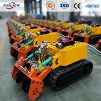 Robot de dragage télécommandé de 50 m de profondeur, machine à chenilles pour le nettoyage des canalisations industrielles et municipales, des égouts et des boues de rivière