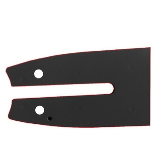 Barre de tronçonneuse à longue portée de 40 cm / 16 pouces avec 55 maillons et profil bas 0,050-3/8 525106 pour la coupe du bois - Product Image 1