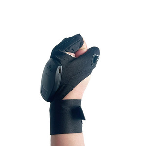 Équipement <span class=keywords><strong>de</strong></span> pêche <span class=keywords><strong>de</strong></span> <span class=keywords><strong>nuit</strong></span> en plein air pratique et durable avec outil <span class=keywords><strong>de</strong></span> sauvetage à lumière LED lumineuse Gants respirants - Product Image 3