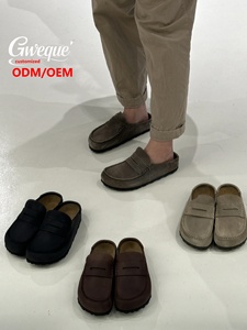 <span class=keywords><strong>Mules</strong></span> plates vintage pour hommes Birkamtock 2026 de haute qualité - Chaussons confortables et chauds avec logo - Product Image 3