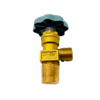 Vanne cylindrique de type raccordement d'arbre QF-30A en laiton pour H2, prix usine