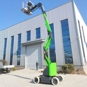 Hochwertige 9,3 m 200kg elektrische selbst fahrende Ausleger bühne Hubarbe its bühne Man <span class=keywords><strong>Lift</strong></span> Gelenk ausleger für den Bau - Product Image 3