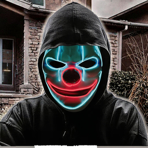 Máscara LED <span class=keywords><strong>de</strong></span> PVC <span class=keywords><strong>de</strong></span> <span class=keywords><strong>Spiderman</strong></span> para Halloween <span class=keywords><strong>de</strong></span> RaveNeon, máscaras <span class=keywords><strong>de</strong></span> fiesta con iluminación, 3 modos <span class=keywords><strong>de</strong></span> iluminación, baterías reutilizables incluidas para <span class=keywords><strong>disfraces</strong></span> - Product Image 3