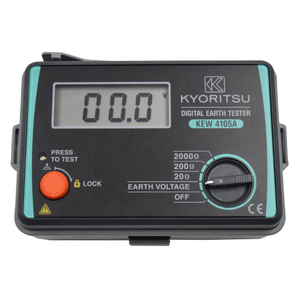 Calibradores de Presión Kyoritsu KEW 4105AH para Sistemas de Medición de Dos Cables, 1 Año de Garantía, Protección IP55, Accesorios Estándar - Product Image 1