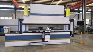 Prensa Hidráulica Automática Sincronizada de 110 Toneladas y 4100 mm para Doblado de Chapa de Acero al Carbono, Motor de Alta Potencia, Nueva, Venta Caliente 2024 - Product Image 2