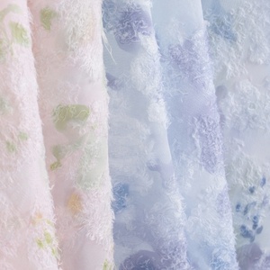 Bướm in Jacquard váy sườn xám vải tua cắt mùa xuân mùa hè lưới cho đám cưới nhà dệt 120gsm Cổ Phiếu có sẵn - Product Image 5