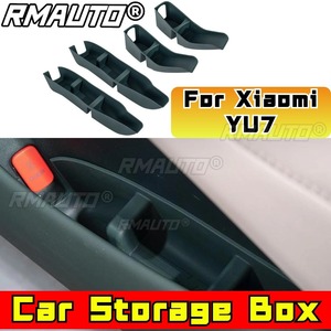 Caja de Almacenamiento de Silicona para Xiaomi YU7, Organizador para Ranura de Puerta de Coche, Impermeable, Resistente a Arañazos, Decorativo - Product Image 1