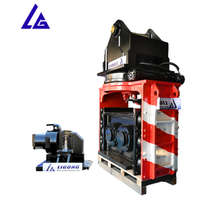 20-30ton Graafmachine Hydraulische Verticale Vibro Hamer Voor Vangrail Post Installatie - Product Image 4