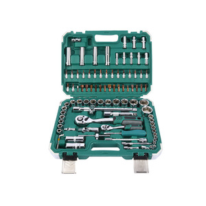 Kit d'outils de mécanique Laibon, jeu de clés à douilles 94 pièces, pour réparation automobile, usage domestique - Product Image 2