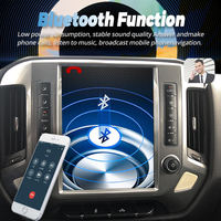 Radio Mobil Layar Vertikal Android Gaya Tesla 12.1 untuk Chevy Silverado GMC SIERRA 2014 - 2019 Head Unit GPS Navi Stereo