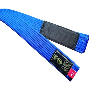 Cinturón de Jiu Jitsu Brasileño BJJ al por Mayor, 100% Algodón, Cinturón de Rango para Artes Marciales, Cinturón de Entrenamiento, Logotipo Personalizado, Fabricante para Adultos y Niños - Product Image 1