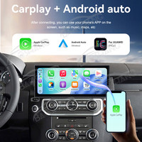 Autoradio Android 15.8 pouces Baoshang Qualcomm pour Land Rover Discovery 4 2012-2016, navigation GPS, multimédia avec Carplay