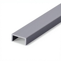 Produits d'extrusion plastique sur mesure HRL, profilés en plastique en forme de V en PVC UPVC