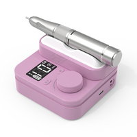 Machine à ongles rechargeable ODM de qualité professionnelle, portable, avec moteur puissant à balais de charbon 35000 tr/min, certifiée UKCA, fabriquée à Guangzhou